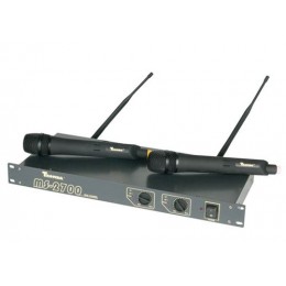 Tromba MS-2700 UHF Çift Anten - Çift Mikrofon