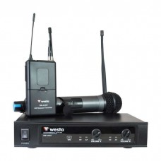 Westa WM-442 ET UHF Telsiz El+Yaka Mikrofon