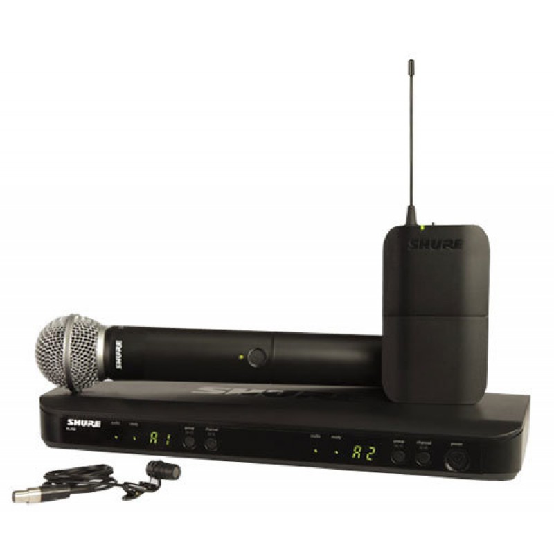 Shure BLX1288E/W85 Uhf Telsiz Yaka Mikrofon Sistemi